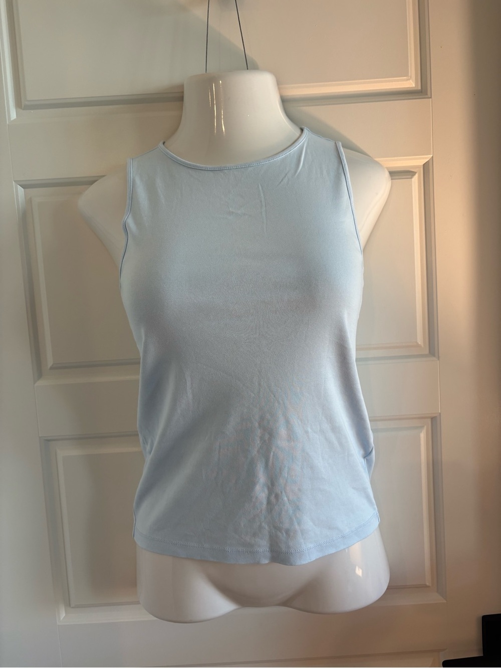 J. Crew Pale Blue Sleeveless Crewneck Tank